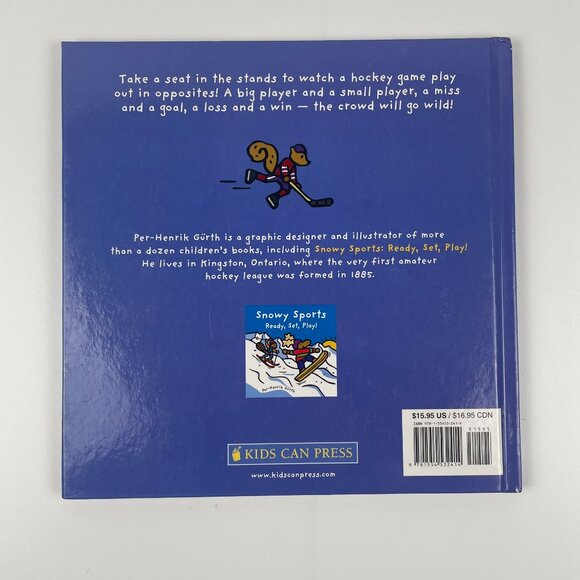 ๐ 4/$20 Hockey Opposites | Kids Books Childrens Books - Picture 4 of 5